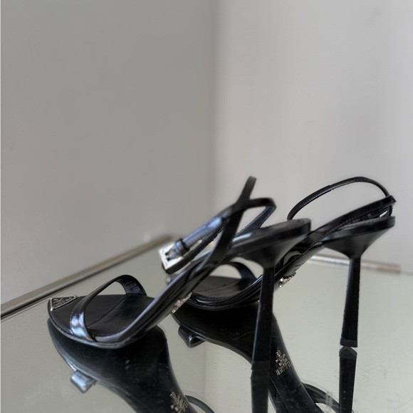 EUC Prada Brushed Leather Sandals $1,250 36.5 - Picture 11 of 14